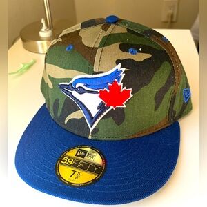 Toronto Blue Jays Camo fitted hat 7 5/8